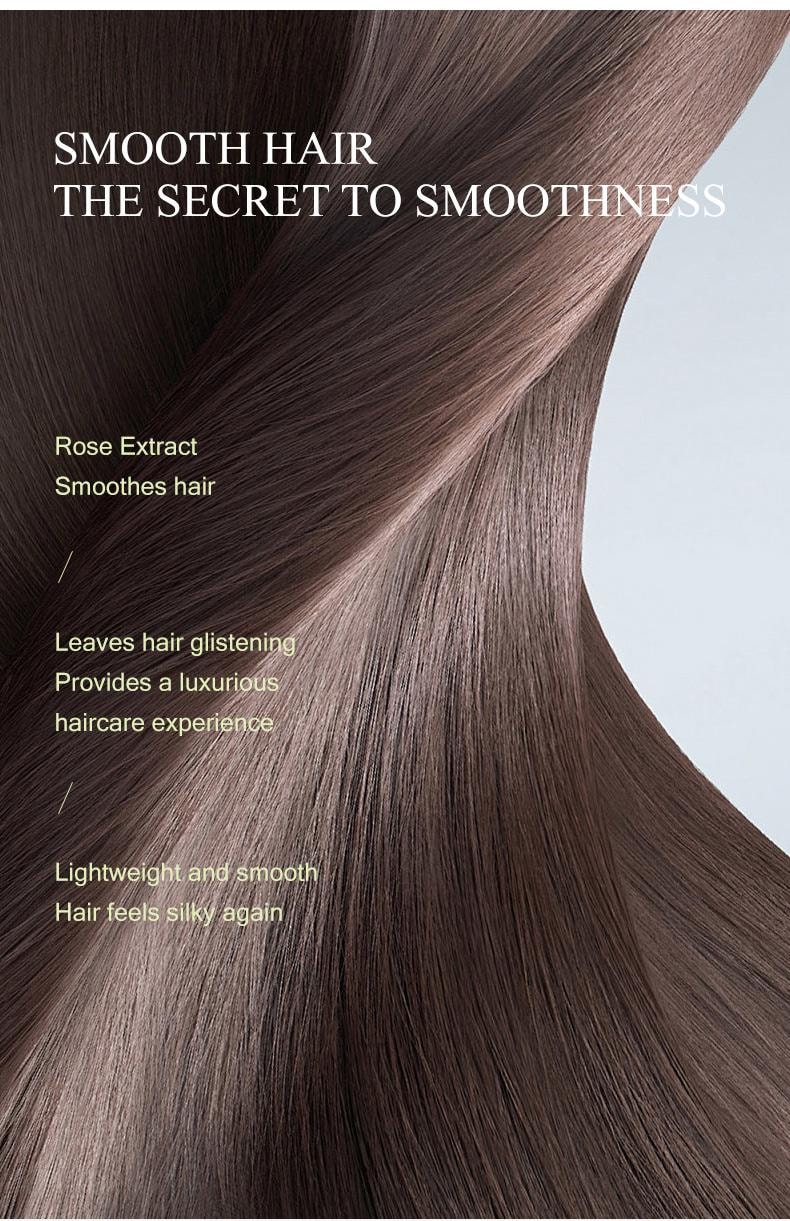 Sipimo詩碧曼 玫瑰精油潤髮乳 柔軟亮澤 改善毛躁 玫瑰香氣長久縈繞 沙發自然捲一鍵柔順 摩洛哥堅果油亮澤 熱保護防損傷 玫瑰香氛持久 460ml