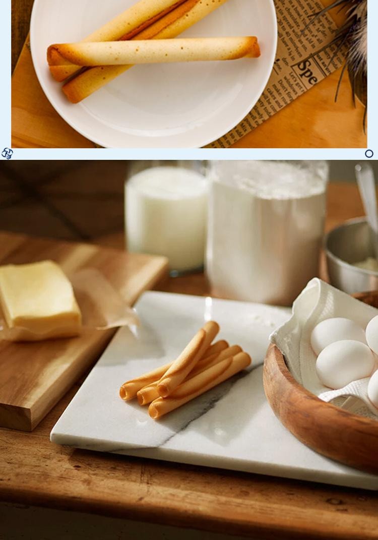 日本 Yoku Moku 东京人气伴手礼 手工雪茄蛋卷礼盒 奶香黄油 铁盒装 20枚