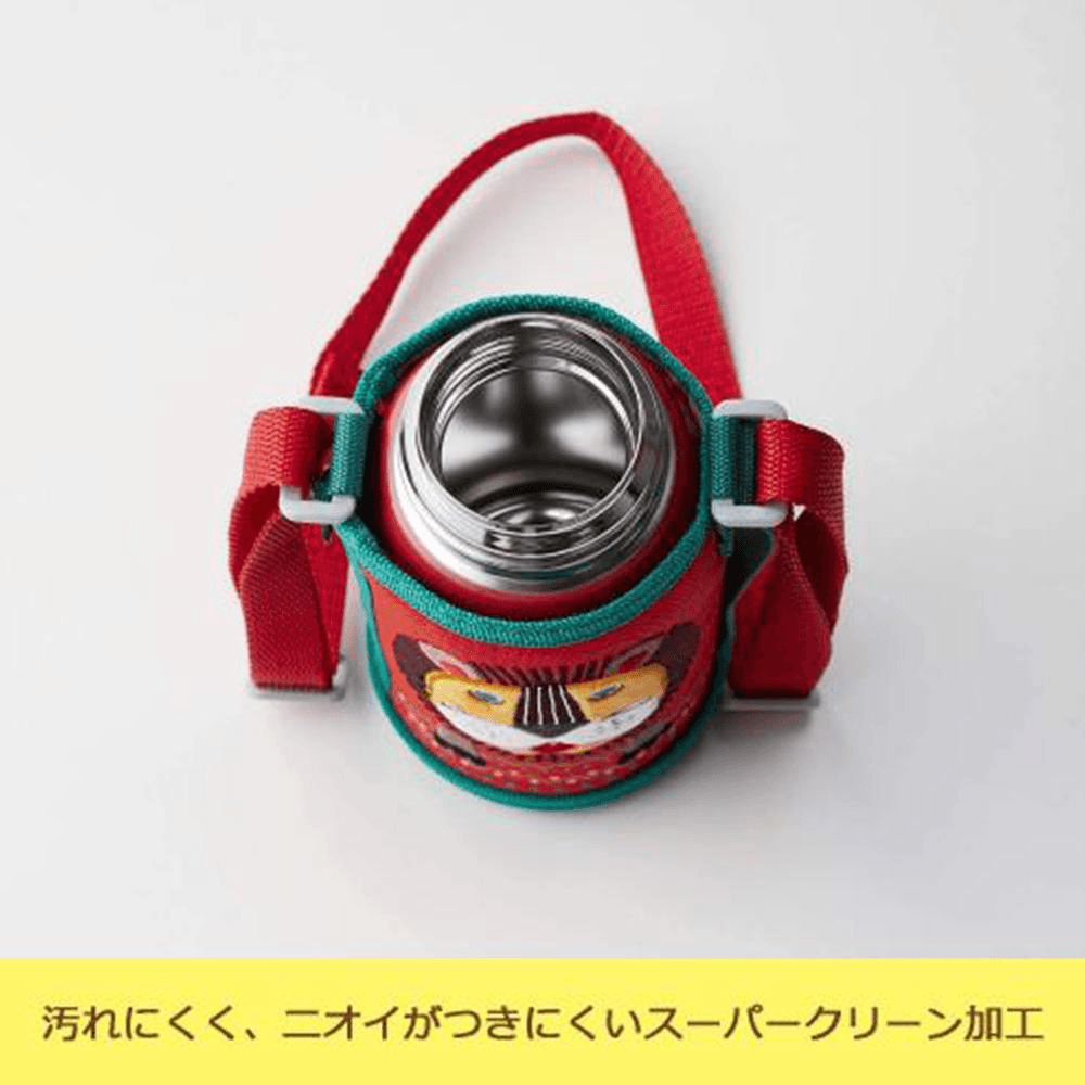 TIGER虎牌 可愛小獅子刺繡不鏽鋼保溫杯 600ml