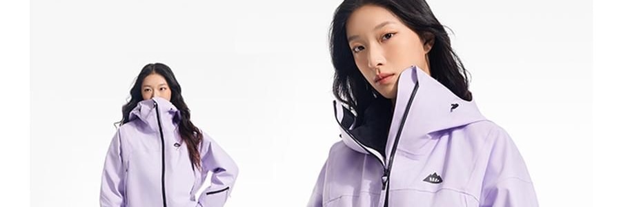 BENEUNDER蕉下 女士轻量滑雪裤 雪地玩雪徒步裤子 沁柔白 170/76A(XL)