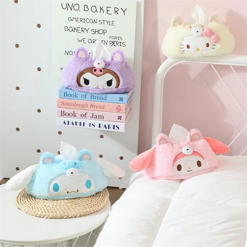 中国直送】FOXTAIL サンリオ 漫画 ぬいぐるみ ティッシュボックス