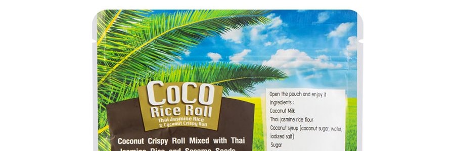 泰國COCO 香脆椰子捲 原味 100g