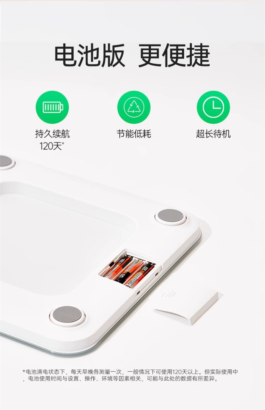 【中國直郵】 薄荷健康 智能體脂秤健身減脂期用體重計藍牙精準測量算脂肪宿舍家用 白色