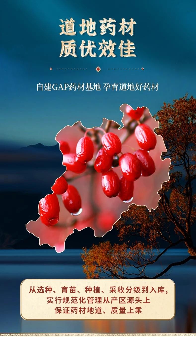 【中国直邮】  仲景 知柏地黄丸 肾阴虚 火旺内热 调理滋阴降火 360丸/盒 5盒