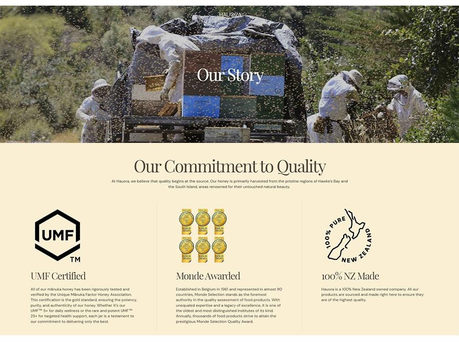 Mānuka Honey UMF™ 10+ (MGO 261+) Raw Manuka Honey Pure & Unpasteurized Non-GMO 250g