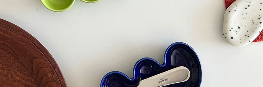 韩国POLAATHOME 蔬菜系列迷你碟子 蘸料碟蘸酱泡菜味碟醋碟 豌豆 12*4.5cm