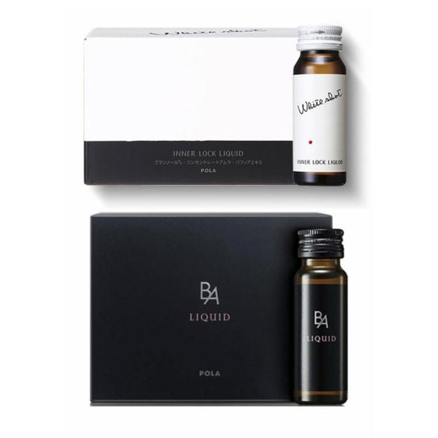 【日本直郵】POLA 抗糖飲緊緻皮膚口服美容 美白口服液10支+抗糖液12支