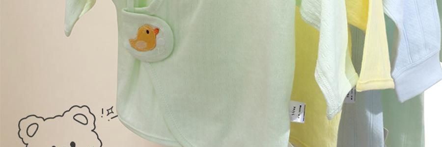 兒童專用植絨衣架 防滑無痕晾衣架 寶寶衣物專用掛架 10 個/組 黃色