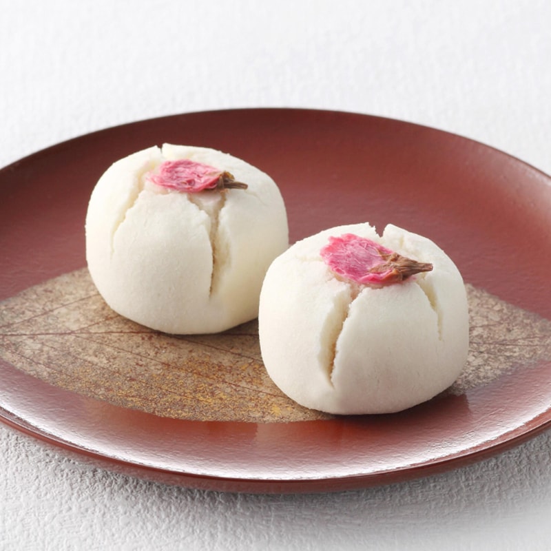 【日本直郵】日本傳統與菓子老舖 源吉兆庵 春季限定 櫻花饅頭 6枚裝