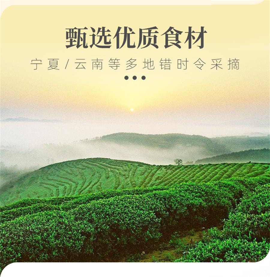 【中国直邮】 谷初源 熟黑芝麻核桃桑葚粉糊现磨五黑米黑豆无蔗糖  600g/罐