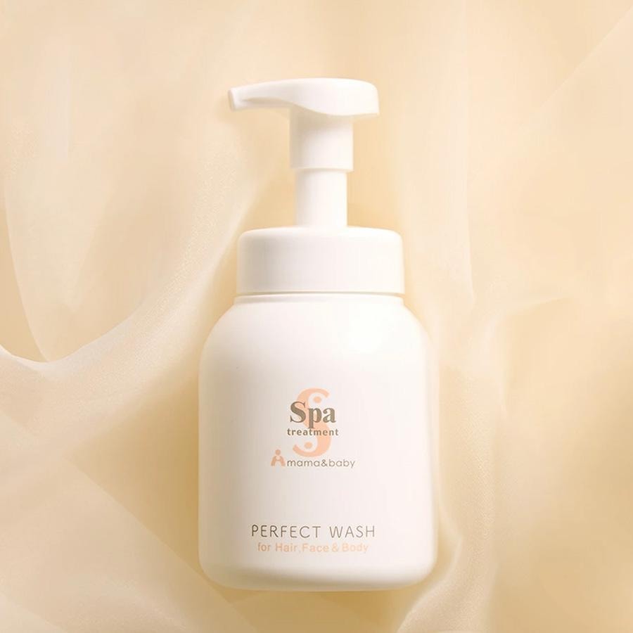 【日本直郵】SPA TREATMENT 母嬰完美弱酸性沐浴乳 500ml
