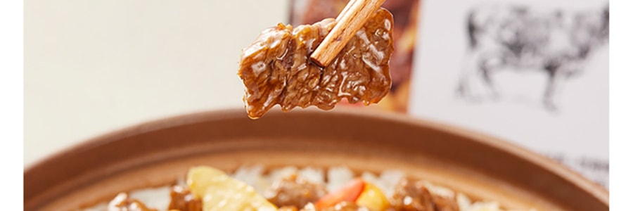 莫小仙 筍尖素牛肉自熱飯 方便戶外速食飯 205g