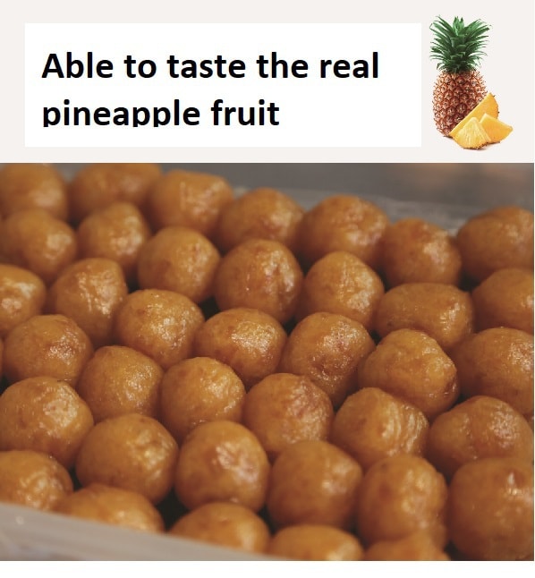 Pineapple Cake 3 Flavors Mixed ( Original/Mango/Charcoal)12 Pcs