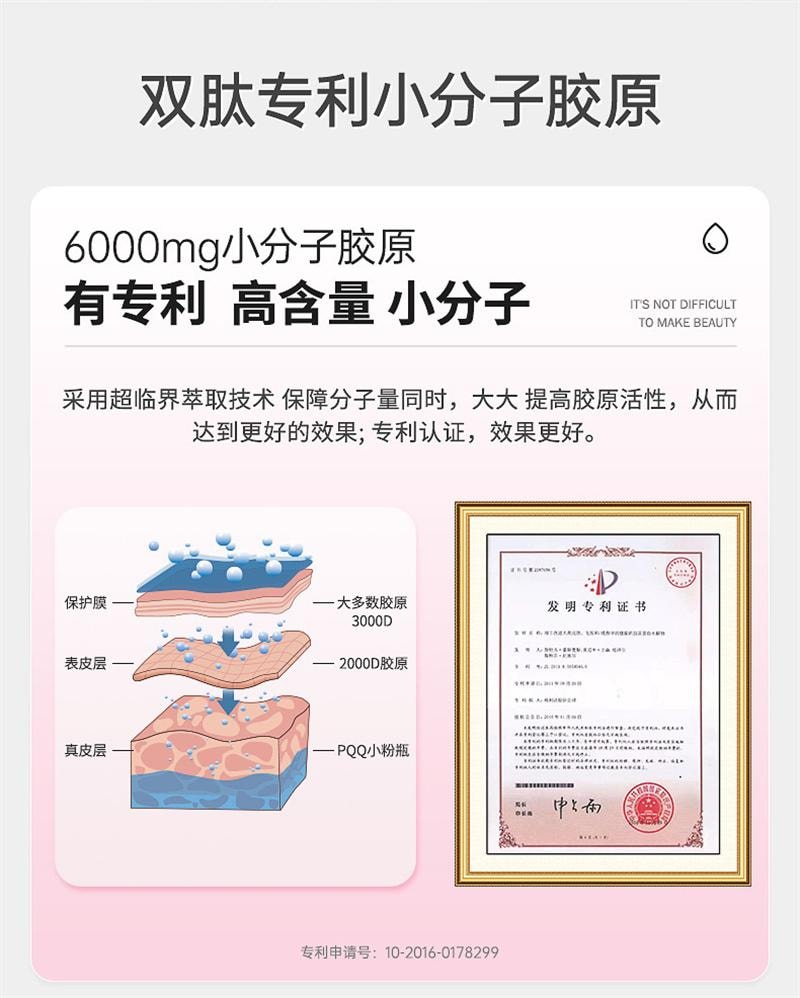 【中國直郵】 北京同仁堂 燕窩煙醯pqq胺膠原蛋白勝肽液態飲品原液 50ml*7瓶