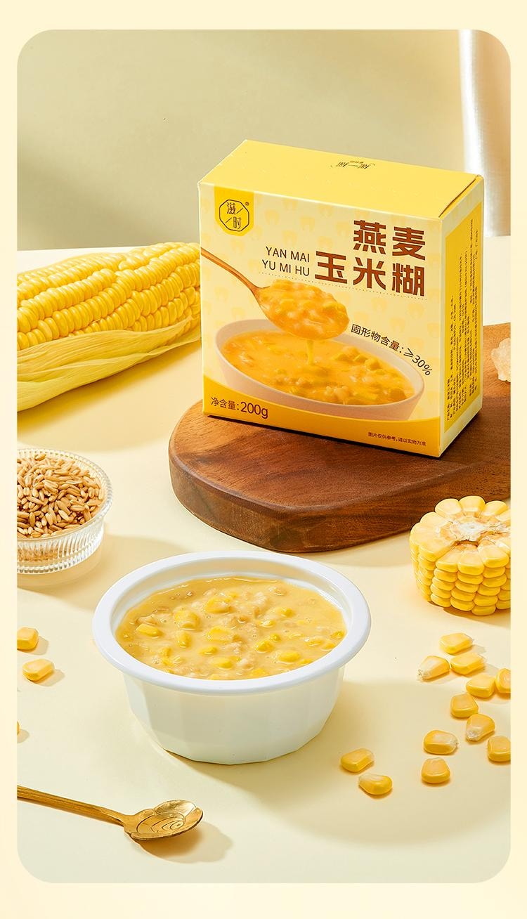  滋時 燕麥玉米糊 200g/碗
