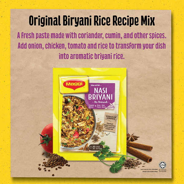 Briyani Rice Recipe Seasoning 90g