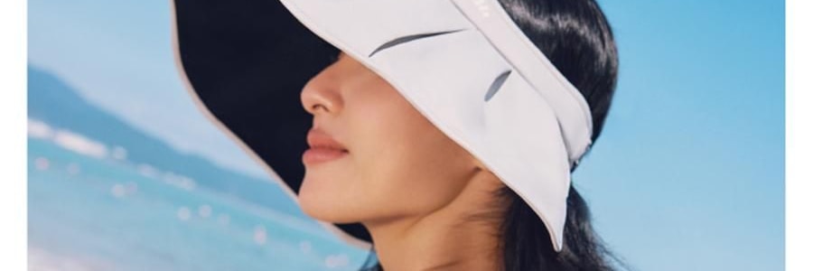 BENEUNDER蕉下 贝壳黑胶防晒帽 夏季遮阳帽 防晒帽防紫外线 落樱粉55-58cm