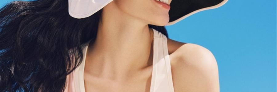 BENEUNDER蕉下 贝壳黑胶防晒帽 夏季遮阳帽 防晒帽防紫外线 落樱粉55-58cm