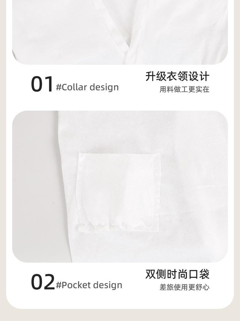 Water Moon Qinhuai Wrap Towel - Thick Absorbent Travel Bathrobe for Hotels & Spa