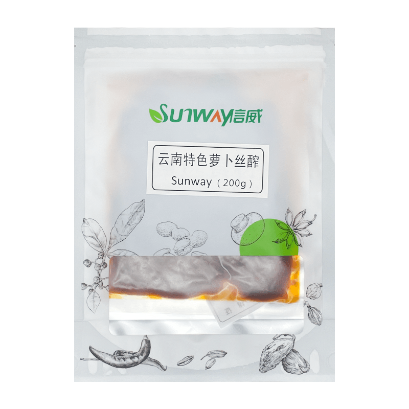Sunway美食 雲南特色蘿蔔絲醡 200g 拌飯拌麵