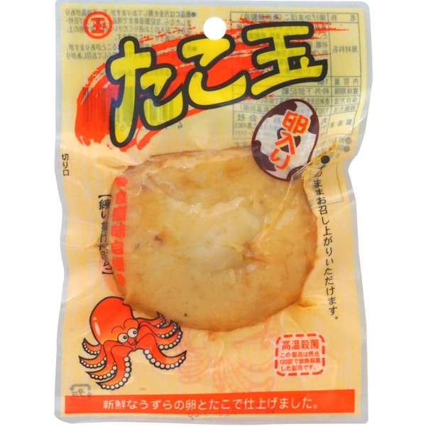 【日本直邮】MARUTAMA丸玉水产 章鱼蛋即食鱼饼海味零食 1个 43g