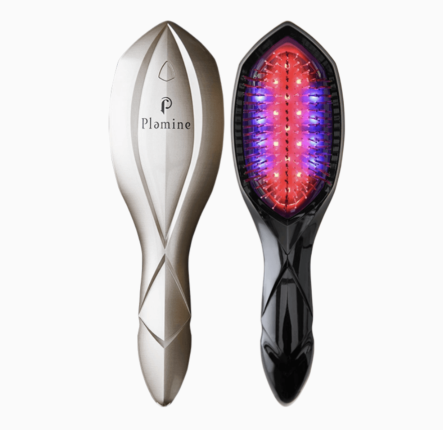 【日本直郵】 Plamine宙斯二代冰海精靈美髮梳清潔按摩頭皮乾濕兩用