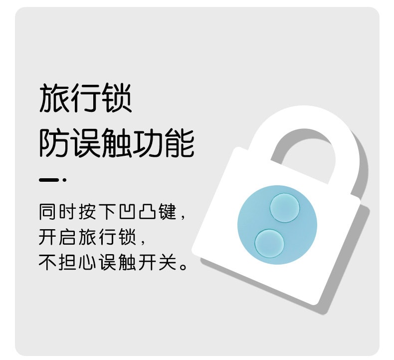 【中国直邮】杜蕾斯 杜蕾斯 女用振动按摩棒情趣成人用品夫妻共用 蓝色 1件