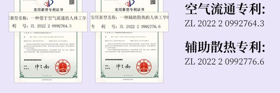 BKT 人体工学护腰坐垫靠背 久坐神器坐姿托 多种椅子适用 标准版神秘黑 