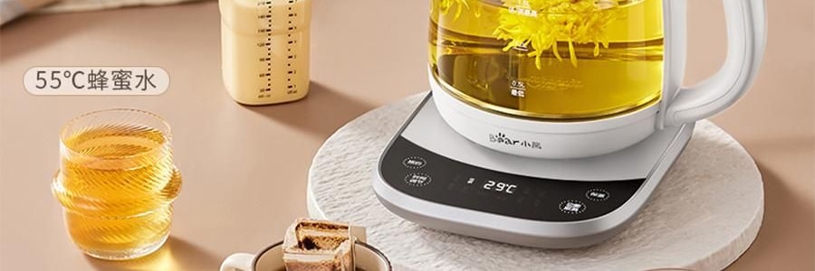 【新品登陆】BEAR小熊 不锈钢多功能养生壶烧水壶 可冲奶温奶器 大容量2.0L
