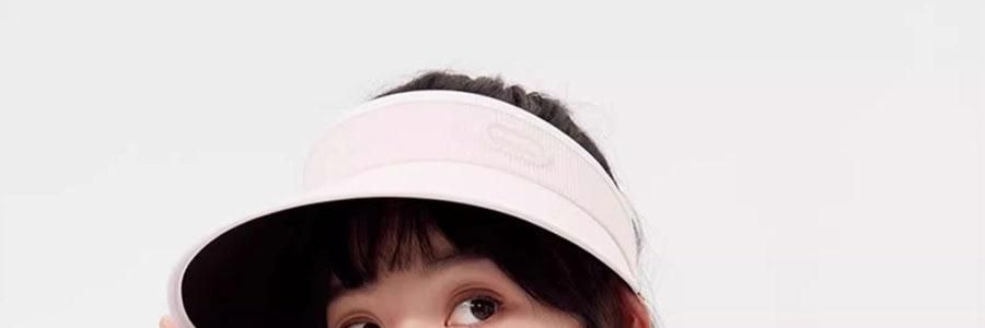 OHSUNNY 暮光系列 女士蛋糕遮陽帽 防曬帽子空頂帽 絲霧咖