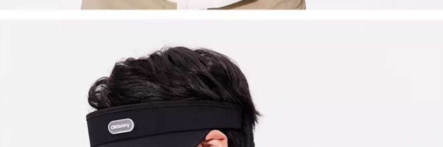 OHSUNNY 暮光系列 女士蛋糕遮陽帽 防曬帽子空頂帽 絲霧咖