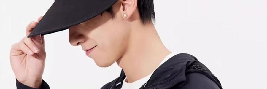 OHSUNNY 暮光系列 女士蛋糕遮陽帽 防曬帽子空頂帽 絲霧咖