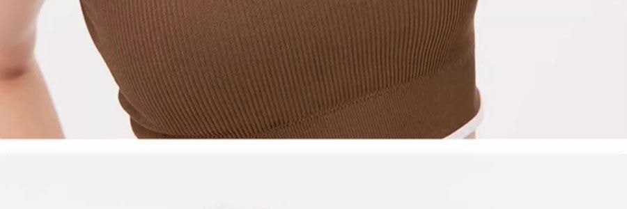 OHSUNNY 暮光系列 女士蛋糕遮陽帽 防曬帽子空頂帽 絲霧咖