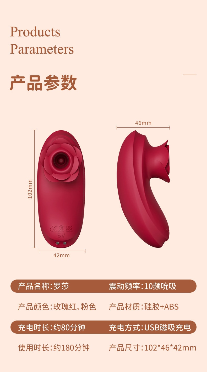 【中国直邮】斯汉德 女用吸吮器强力按摩吸乳器夫妻情趣G点吮吸阴蒂刺激成人用品
