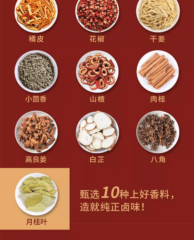 Braised Spice Mix 160g versatile seasoning pack for stewing or braising meat 20 packs included