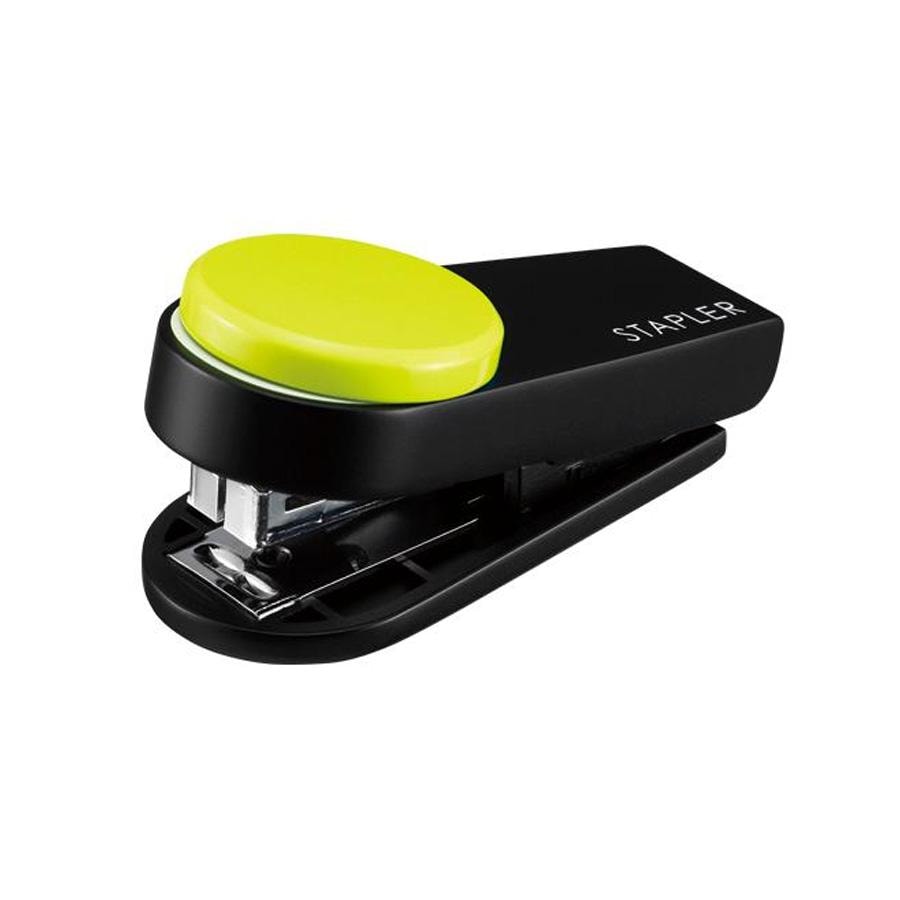 【日本直郵】MAX美克司 大連結造型迷你訂書機 綠色