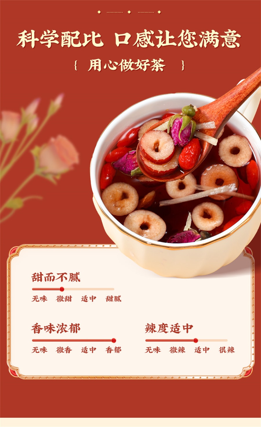 【中國直郵】 同仁堂 紅糖薑茶阿膠黑糖薑棗茶 大姨媽宮體寒調理養氣血送女友 160g/盒
