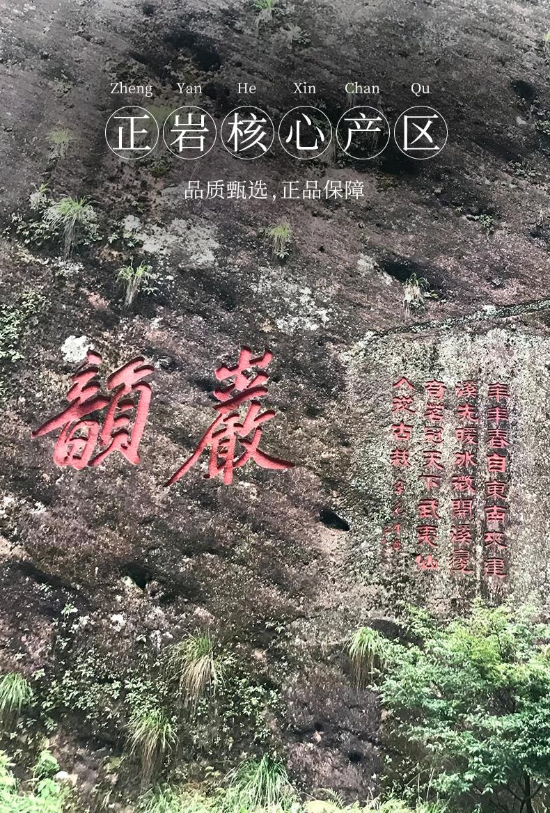  小師姐評茶 岩骨花香大紅袍茶葉 武夷山正岩核心產區竹窠 傳統手工搖青烏龍茶 香氣馥鬱 岩韻悠長 28克 (7gx4)