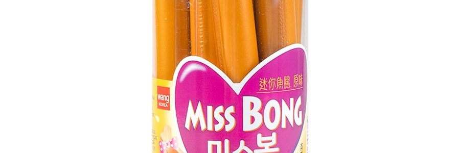 韓國WANG 美味魚腸 魚肉火腿腸 原味 10根入 340g