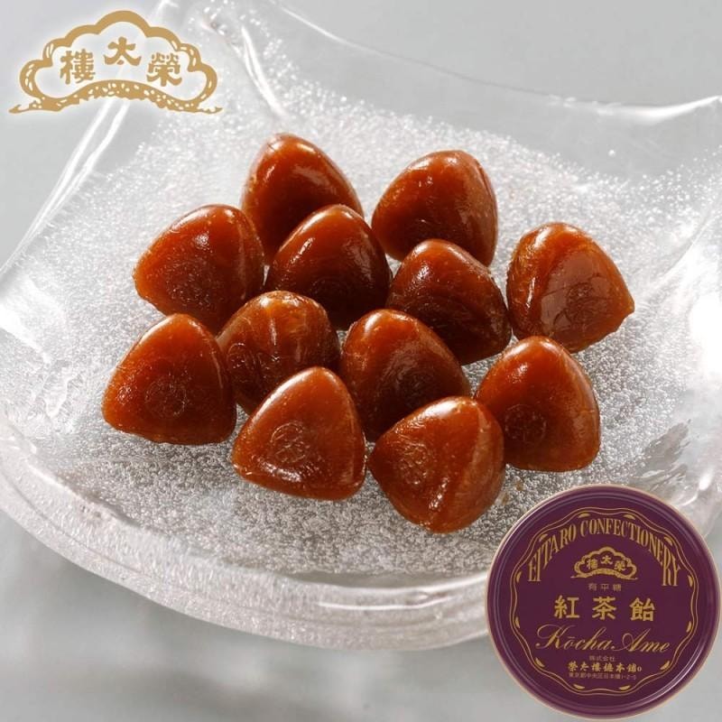 【日本直邮】 日本 荣太楼 有平糖 红茶口味饴糖 50g