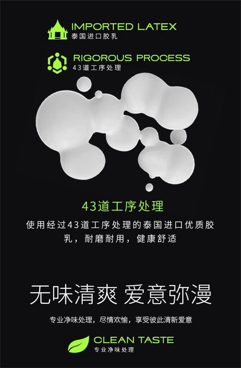 【中国直邮】 名流 玻尿酸超薄003大号玻尿酸避孕套10只装/盒 润滑裸入安全套大号55mm男用
