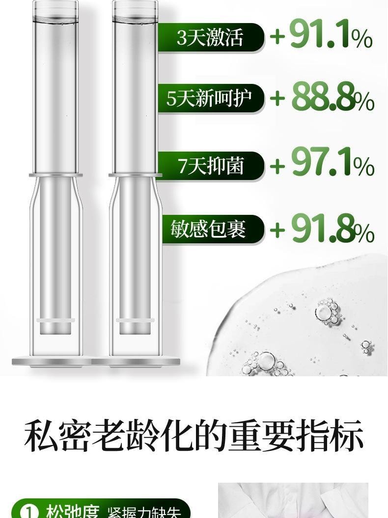 【中国直邮】 舒奈美 妇科凝胶私密长肉芽凝胶私处紧致套盒女性阴道壁修护清洁滋养内阴 3ml/支*5支/盒