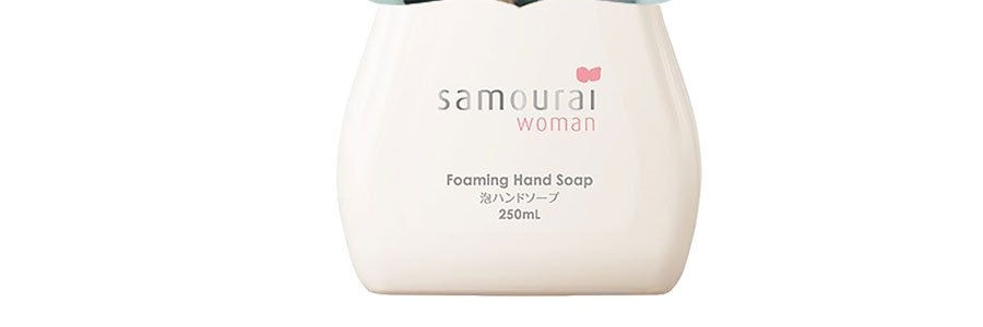 日式SAMOURAI WOMAN 泡棉洗手液 玫瑰口味 250ml【勤洗雙手】