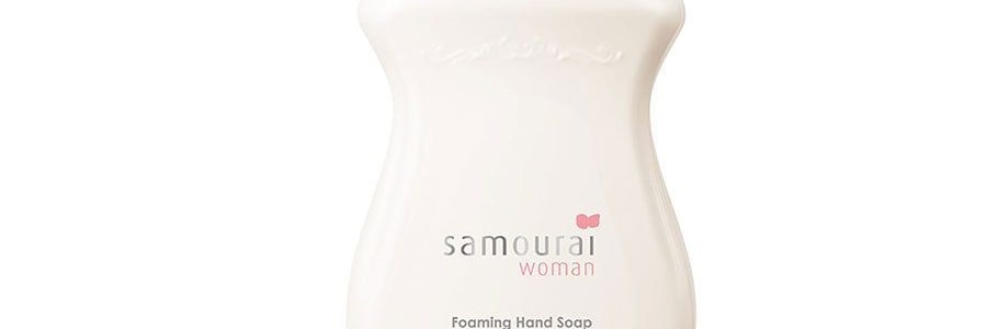 日式SAMOURAI WOMAN 泡棉洗手液 玫瑰口味 250ml【勤洗雙手】
