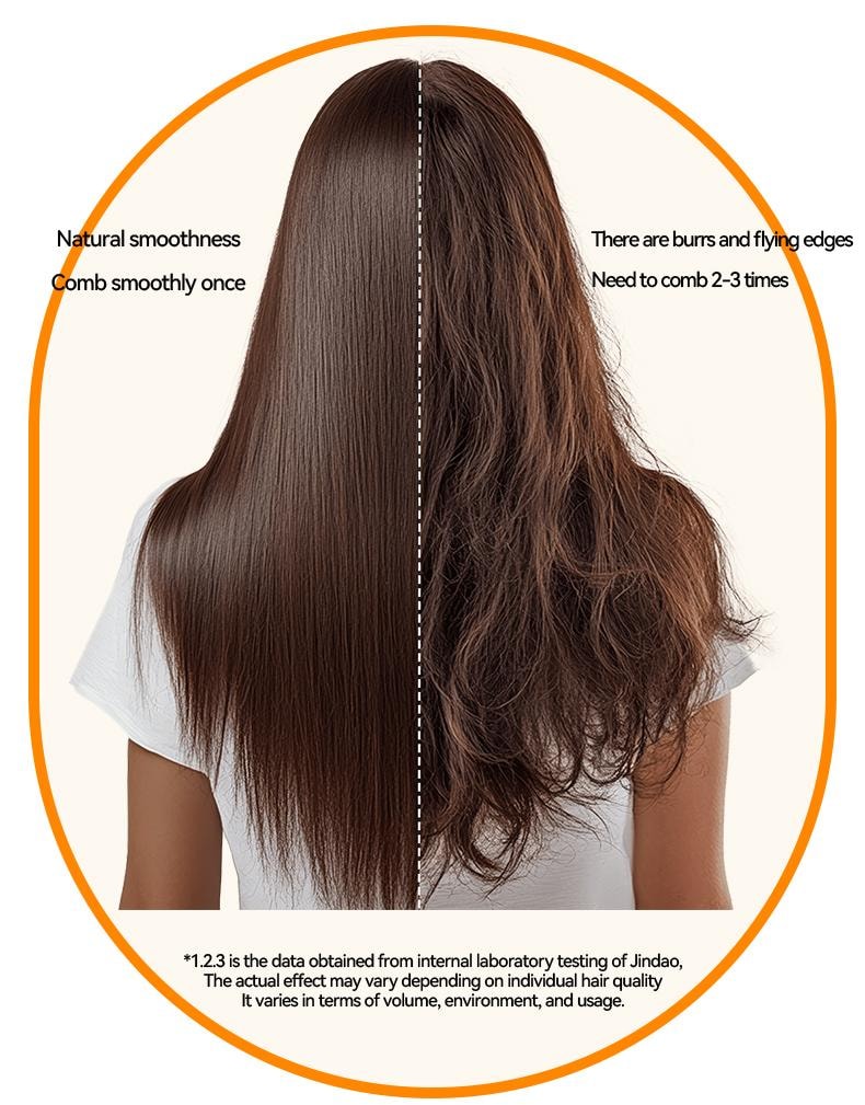 金米 直板夾 捲髮棒 持久電梳子 不傷髮 家用小型直髮梳 KD680C 1台