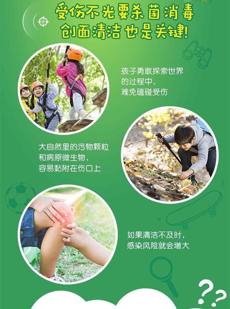 【中國直效郵件】 百多邦 創面消毒噴霧 兒童寶寶適用傷口皮膚感染殺菌不含酒精 70ml/瓶(家中常備)