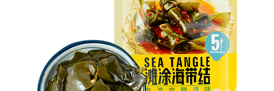 金堆谷 海帶結酸辣味 168g