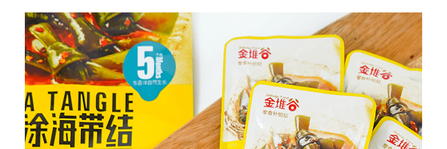 金堆谷 海帶結酸辣味 168g