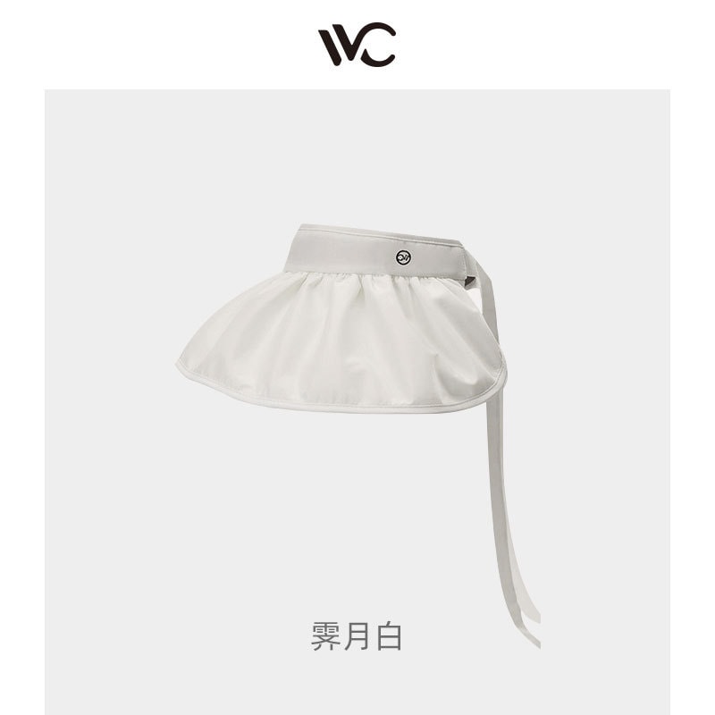 【中國直郵】VVC 防紫外線太陽帽 貝殼大簷 少女粉 標準款