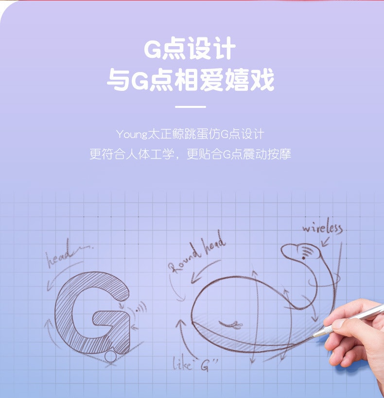 【中國直效郵件】KISSTOY 新品 Doris太正鯨按摩器 強力震動充電款